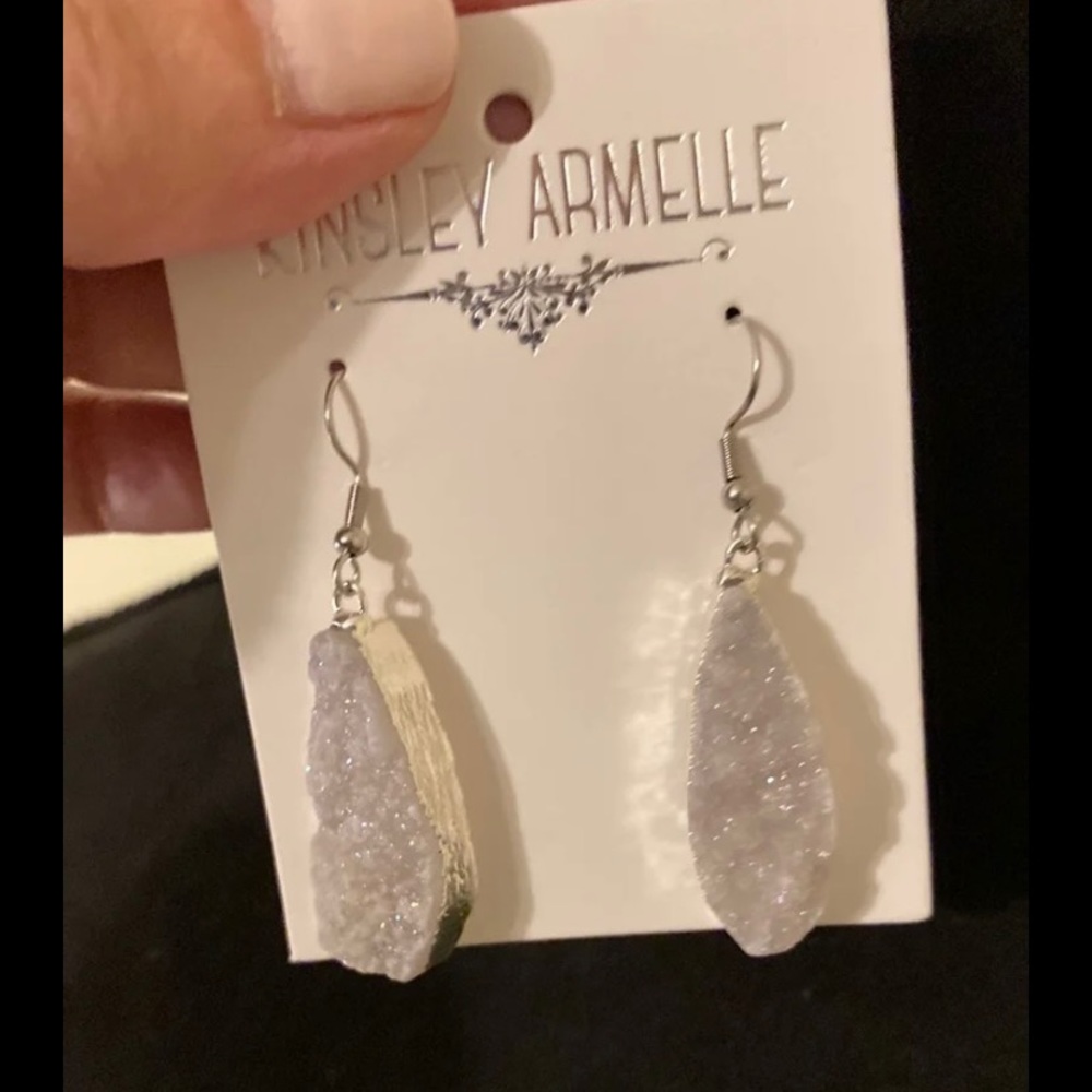 Kinsley Armelle Quartz Gemstone Earrings